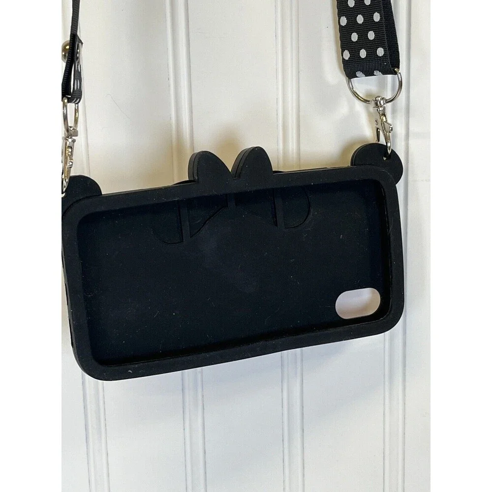 Minnie Mouse/Disney Lot. Camera Case for‎ iPhone XR W/ Lanyard & Minnie Wristlet